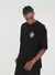Camiseta Oversized Estampada Soul (Preto) na internet