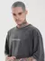 Camiseta Oversized Estampada Infinite (Off White)