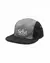Boné Surfavel Five Panel Running Bomb Est.2000 (Preto/Cinza)