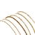 6 Pulseiras de ouro 18k - Compre Barato