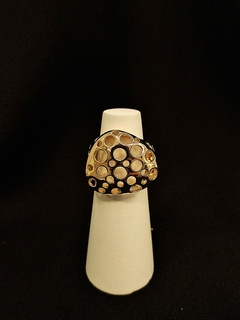 Anel Semi-jóia Golden Bubbles - comprar online