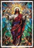 Placa Decorativa Católica Jesus Cristo com anjos – MDF 29x20 cm - Bu Presentes - comprar online