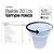 Balde 20 litros com tampa lacre de rosquear - Kit 02 Peças - comprar online