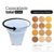 Balde 20 litros com tampa lacre de rosquear - Kit 02 Peças - Nastripack Atacadista