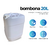 Bombona 20 Litros para Armazenar Alimento com Tampa Rosca Lacre Nova Atoxica BPA FREE - comprar online