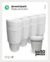 Pote 1 Litro Branco com Tampa Lacre - loja online