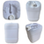 Galao para Armazenar Alimento de 20 Litros Transparente com Tampa de Rosca Novo Atoxico - Kit 02 Peças - Nastripack Atacadista
