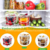 Balde 2.8 Litros para Armazenar Alimento - Kit 10 Unidades na internet
