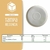Imagem do Balde 3.2 Litros Transparente com Tampa Lacre e Alça Plástica - Kit 10 Peças