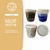 Balde 3.2 Litros Transparente com Tampa Lacre e Alça Plástica - Kit 10 Peças - comprar online
