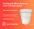 Balde 3.6 Litros com Tampa Lacre - Kit 10 Peças - comprar online