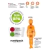 Balde 2.4 Litros Retangular Transparente - Kit 20 Peças - Nastripack Atacadista