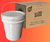 Balde 5 Litros Branco - Kit 20 Peças