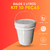 Balde 5 Litros Branco - Kit 10 Peças