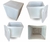 Pote Retangular 10 Litros - Kit 05 Peças - comprar online