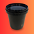 Pote Preto de 500 ml com Tampa Lacre Novo Atoxico para Atmazenar Alimento na internet