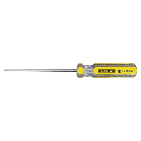 DESTORNILLADOR PHILLIPS MANGO ACRILICO 3x100mm CROSSMASTER