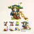 Bloco de Construção brinquedo infantil 6 em 1