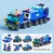 Bloco de Construção brinquedo infantil 6 em 1 - Cybermach