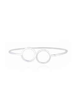Bracelete círculo vazado - comprar online
