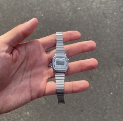 Relógio Casio Mini - Aço inoxidável