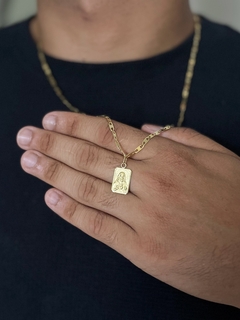 Colar masculino Piastrine - Ouro 18k - comprar online