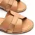 Chinelo Arezzo Couro H Melado - comprar online