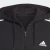 Jaqueta Moletom Adidas Capuz Zíper Essentials 3-Stripes - Carmesin Store