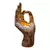 Image of Gyan Mudra Candle Holder, 1pc
