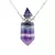 Necklace with Natural Crystal Bottle Pendant (7 options) on internet