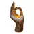 Gyan Mudra Candle Holder, 1pc - AIAH