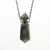Necklace with Natural Crystal Bottle Pendant (7 options) - buy online