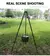 Campfire Tripod for Outdoors Cooking, Hanging Caldron