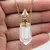 Necklace with Natural Crystal Bottle Pendant (7 options) - AIAH