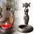 Triple Moon Goddess Candle-Holder on internet