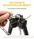 Campfire Tripod for Outdoors Cooking, Hanging Caldron