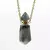 Necklace with Natural Crystal Bottle Pendant (7 options) - online store
