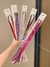 A298 Extensiones de pelo HOLOGRAFICAS de muchos colores