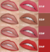 B586 Set x4 delineadores lara labios tipo fibra de ml smile - comprar online