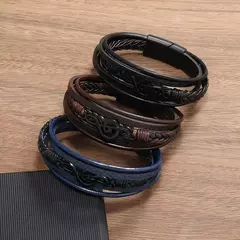 Banner de la categoría pulseras de cuero con aplicación