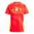 Camisa Espanha I 24/25 - Torcedor Adidas Feminina - Vermelha com detalhes em amarelo