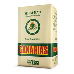 Yerba Canarias Té Verde y Jengibre