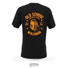 Remera hombre - Old school walkman - comprar online