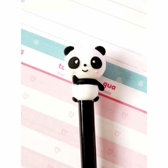 Caneta fofa Pandinha - Rosa Store Papelaria