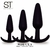 Kit plug anal silicone x 3 se vende únicamente