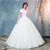 Vestido de Noiva casamento sexy com decote em v ombro a ombro minimalista - comprar online