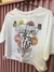 Remera crop flores - comprar online