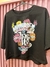 Remera crop flores