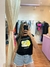 Musculosa corta over