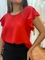 Blusa doble volado